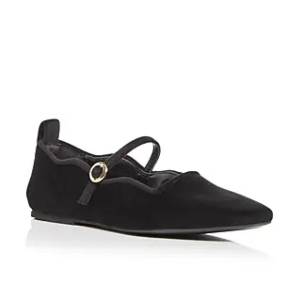 FARM Rio Black Mary Jane Flats Size 9 - excellent condition!